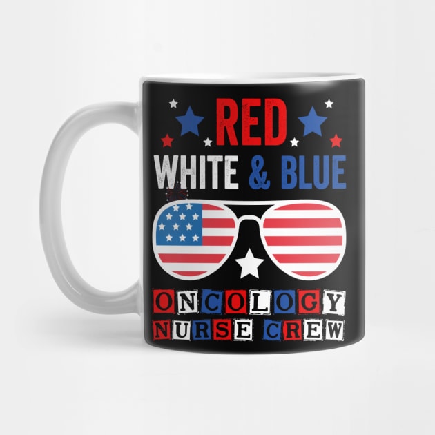 4th Of July Nurse Oncology Crew USA Patriotic Nurses by Beyond Shirts